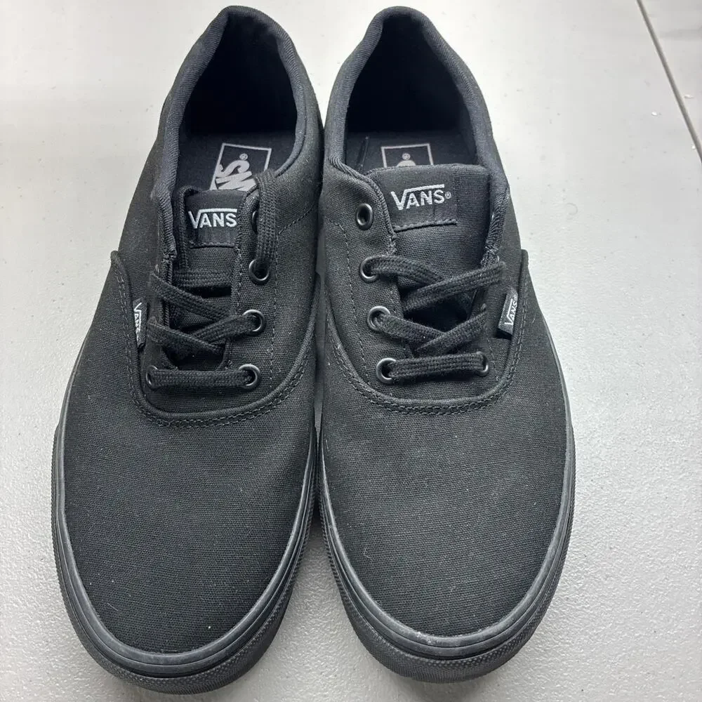 New Vans Doheny Black - Size 11 Women’s VN0A3MTF186 No Box